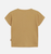 Hust&Claire Waffel T-Shirt gelb