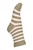 Socken Streifen Baumwolle MP Denmark grün natur