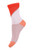 Socken Baumwolle Block rosa rot