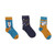 Walkiddy Socken Space Trip 3er Pack