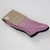 Doppelpack Baumwollsocken Rippe Snork pink rose schwarz