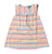 Little Green Radicals - Corn Silk Seersucker Frill Dress