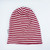 Beanie Fischarmen Streifen rot weiß