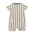 Enfant - Beachbody Längsstreifen Bone White