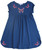 Kleid kurzarm mit Stickerei marine Enfant Terrible