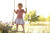 Enfant Terrible Wenderock Blumen und Schmetterlinge rosa Baumwolle