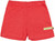 Loud+Proud Shorts Uni mit Leinen chili rot