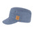 Pure Pure Kids-Schirmcap Leinen blau