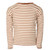 Enfant - Longsleeve Streifen natur-zimt