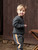 Enfant - Strickpullover graublau