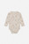Body Langarmbody Bambusviskose Tiere beige Hust&Claire