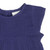 Neela Musselin Kleid navy