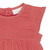 Neela Musselin Kleid rot