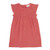 Neela Musselin Kleid rot