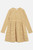 Kleid Rippjersey gelb streifen