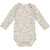 Body Langarm Blümchen Creme von Müsli by Green Cotton