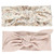 Stirnband mit Knoten 2er Pack Blume und Uni Rose von Müsli by GreenCotton