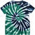 Batik T-Shirt Cuberto grün blau von the New