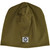Viskose Beanie oliv nutria mikk-line