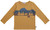 Enfant Terrible Longsleeve Berge und Bär ocker