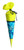 Schultüte Meerjungfrau Delphin Delfin Zuckertüte Neon