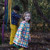 Little Green Radicals - Autumn Rainbow Check Smock Dress