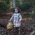 Little Green Radicals - Autumn Rainbow Check Smock Dress