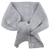 Nordic Label - Schal Merinostrick grey melange