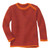 Disana Strickpullover orange bordeaux
