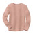 Disana Linksstrick Pullover Merinowolle rosé