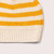 Little Green Radicals - Strick Beanie Gold Striped