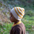 Little Green Radicals - Strick Beanie Gold Striped