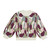 Sense Organics - DELIA Knitted Sweate Olive Sand Grey Pattern