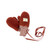 Pickapooh - Handschuhe Wollfleece red wood