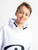 Petrol - Sweater Hoodie mit Print Bright White