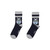 Walkiddy Socken Singing Wolfs Kopf marine blau