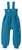 Disana - Strick-Trägerhose blau