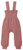Disana - Strick-Trägerhose rosé