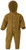 Engel - Wollfleece Overall mit Kapuze safran melange