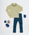 Organic by Feldman - Shirt Turtleneck Rippe merino sage green