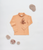 Organic by Feldman - Shirt Turtleneck Rippe merino ochre