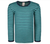 Engel - Wolle-Seide Kinder Shirt Streifen ice-blue/navy