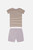 Hust&Claire - Set Bambusviskose T-Shirt & Shorts Lavender