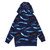 Walkiddy - Sweatjacke Whaley's Song mit Zipper