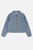 Hust&Claire - Denim Jeansjacke Eden feine Streifen
