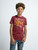 Petrol - Classic Print T-Shirt Maroon