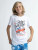 Petrol - Classic Print T-Shirt Bright White