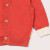 Little Green Radicals - Rainbow Design Cardigan rostrot