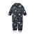 Minymo - Softshell Anzug Blue Nights Blumen