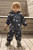 Minymo - Softshell Anzug Blue Nights Blumen